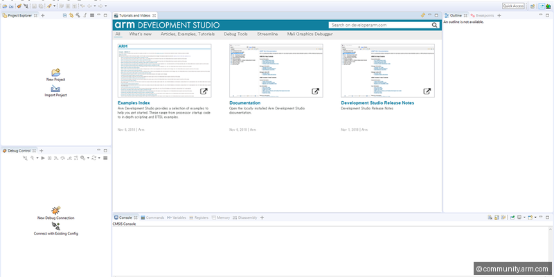 ARM DS-5 / Development Studio
